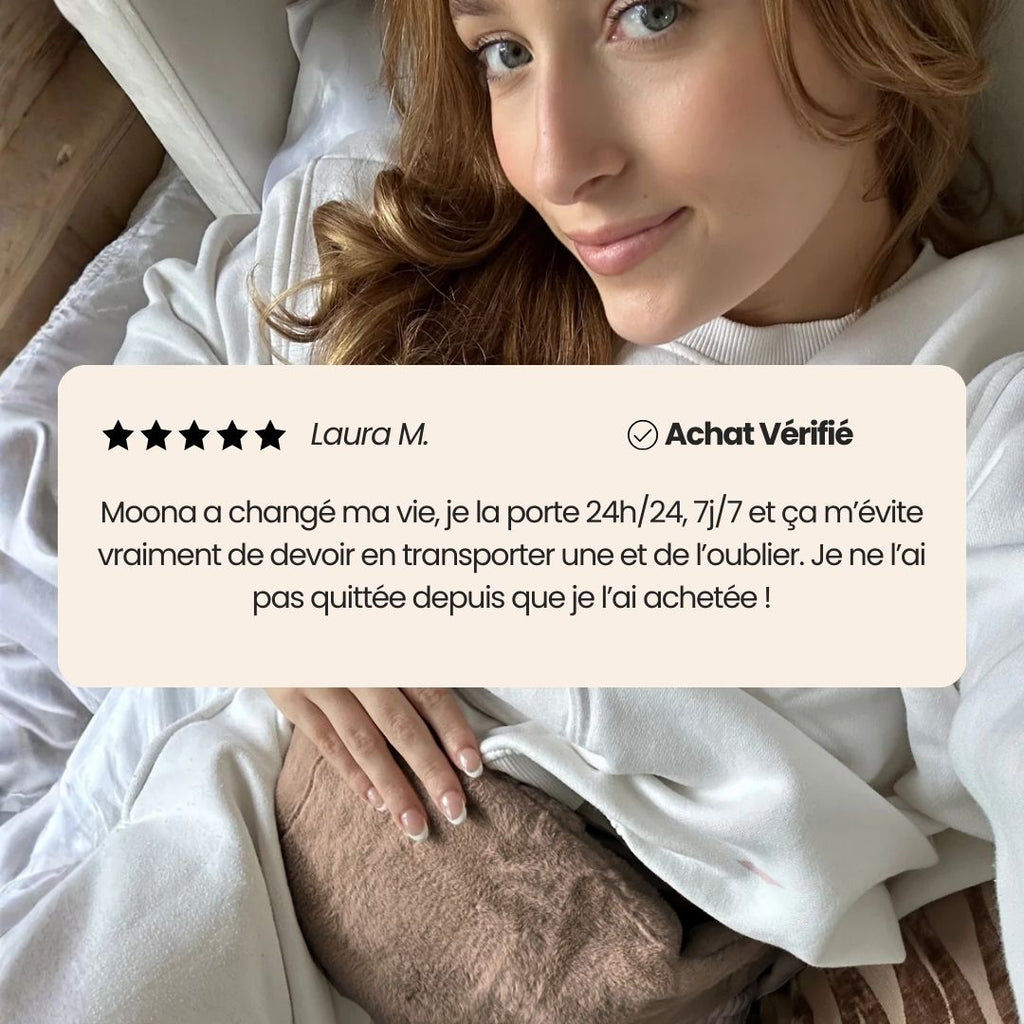 Bouillotte Moona - Confort Menstruel