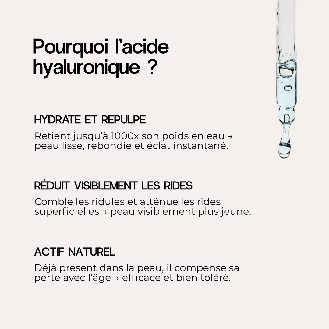 Sérum à l'acide hyaluronique